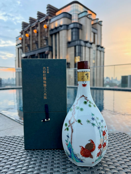 Hibiki 21 Years Old - Arita Kutani Ceramic Decanter (2001)